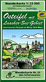 Wandelkaart Eifel 32 Osteifel Mit Laacher See Gebiet - Wanderkarte Des Eifelvereins
