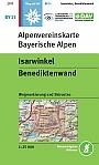 Wandelkaart BY 11 Isarwinkel, Benediktenwand | Alpenvereinskarte