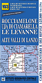 Wandelkaart 103 Rocciamelone uja di Ciamarella le Levanne | IGC Carta dei sentieri e dei rifugi