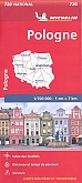 Wegenkaart - Landkaart 720 Polen - Michelin National