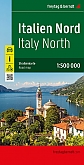 Wegenkaart - Landkaart Italië Noord - Freytag & Berndt