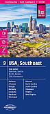 Wegenkaart - Landkaart 9 USA Zuidoost USA  - World Mapping Project (Reise Know-How)
