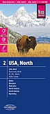 Wegenkaart - Landkaart 2 USA Noord  - World Mapping Project (Reise Know-How)