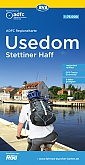 Fietskaart Usedom Stettiner Haff | ADFC Regional- und Radwanderkarten - BVA Bielefelder Verlag