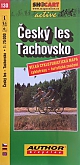 Fietskaart 130 Ceský les Tachovsko Oberpfälzer Wald - Tachau | Shocart
