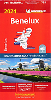 Wegenkaart - Landkaart 795 Benelux 2024 (waterproof) - Michelin National