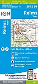 Topografische Wandelkaart van Frankrijk 2812SB - Reims Verzy