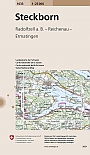 Topografische Wandelkaart Zwitserland 1033 Steckborn Radolfzell Reichenau Ermatingen - Landeskarte der Schweiz
