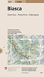 Topografische Wandelkaart Zwitserland 1273 Biasca Giornico - Pizzo Erra - Malvaglia - Landeskarte der Schweiz