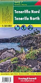 Wandelkaart WKE7 Tenerife 2 kaartenbladen Noord & Zuid - Freytag & Berndt