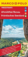 Wegenkaart - Fietskaart 36 Donau Altmühltal Fränkisches Seenland Freizeitkarte | Marco Polo