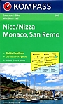 Wandelkaart 640 Nice Monaco Kompass