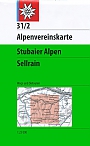 Wandelkaart 31/2 Stubaier Alpen | Sellrain | Alpenvereinskarte