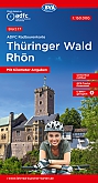 Fietskaart 17 Thüringer Wald, Rhön | ADFC Radtourenkarte - BVA Bielefelder Verlag