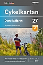 Fietskaart Zweden 27 Mälaren Oost Cykelkartan