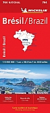 Wegenkaart - Landkaart 764 Brazilië - Michelin National