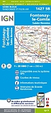 Topografische Wandelkaart van Frankrijk 1427SB - Fontenay-le-Comte  / Ste-Hermine
