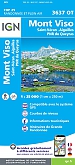 Topografische Wandelkaart van Frankrijk 3637OT - Mont Viso / St-Veran / Aiguilles / PNR du Queyras