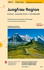 Topografische Wandelkaart Zwitserland 3323T Jungfrau Region - Landeskarte der Schweiz