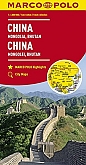 Wegenkaart - Landkaart China, Korea, Bhutan Mongolie | Marco Polo Maps
