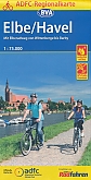 Fietskaart Elbe-Havel | ADFC Regional- und Radwanderkarten - BVA Bielefelder Verlag