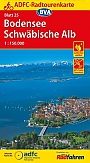 Fietskaart 25 Bodensee, Schwäbische Alb Bodenmeer | ADFC Radtourenkarte - BVA Bielefelder Verlag