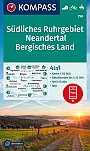 Wandelkaart 756 Südliches Ruhrgebiet, Neandertal, Bergisches Land Kompass