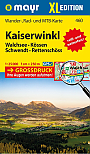 Wandelkaart 460 Tirol Kaiserwinkl Walchsee Kossen Schwendt Rettenschoss | Mayr