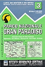 Wandelkaart 3 Gran Paradiso | IGC Carta dei sentieri e dei rifugi