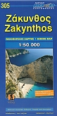 Wandelkaart Zakynthos 305 | Road Editions