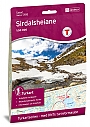 Topografische Wandelkaart Noorwegen 2543 Sirdalsheiane - Nordeca Turkart