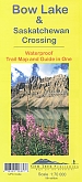Wandelkaart 3 Bow Lake & Saskatchewan Crossing | Gem Trek Publishing