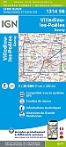 Topografische Wandelkaart van Frankrijk 1314SB Villedieu-les-Poêlles / Gavray