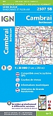 Topografische Wandelkaart van Frankrijk 2507SB - Cambrai / Marquion Bertincourt