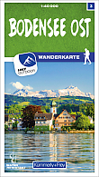 Wandelkaart 3 Bodensee Oost | Kummerly + Frey