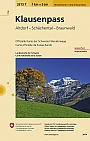 Topografische Wandelkaart Zwitserland 3313T St. Klausenpass Altdorf Schächental Braunwald- Landeskarte der Schweiz
