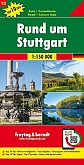 Wegenkaart - Fietskaart 13 Rund um Stuttgart - Freytag & Berndt