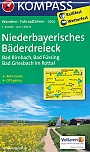 Wandelkaart 0200 Niederbayerisches Baderdreieck | Kompass
