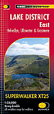 Wandelkaart Lake District East - Walking Maps Superwalker | Harvey Maps