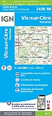 Topografische Wandelkaart van Frankrijk 2436SB - Vic-sur-Cere Pierrefort