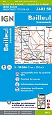 Topografische Wandelkaart van Frankrijk 2403SB - Bailleul Steenvoorde