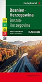 Wegenkaart - Landkaart Bosnië & Herzegovina - Freytag & Berndt