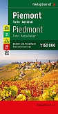 Wegenkaart - Fietskaart AK0619 Piemonte enTurijn en Aosta Vallei - Freytag & Berndt