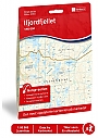 Topografische Wandelkaart Noorwegen 10183 Ifjordfjellet - Nordeca Norge