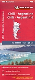 Wegenkaart - Landkaart 788 Argentinië Chili - Michelin National
