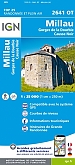 Topografische Wandelkaart van Frankrijk 2641OT - Millau / Gorges de La Dourbie / Causse Noir