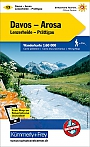 Wandelkaart 13 Davos / Arosa Lenzerheide - Prättigau | Kümmerly+Frey