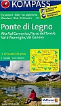Wandelkaart 107 Ponte di Legno | Kompass