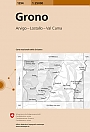 Topografische Wandelkaart Zwitserland 1294 Grono Arvigo Lostallo Val Cama - Landeskarte der Schweiz