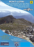 Wandelkaart Abruzzen 6 Monti Lepini Carta Escursionistica | Edizioni il Lupo